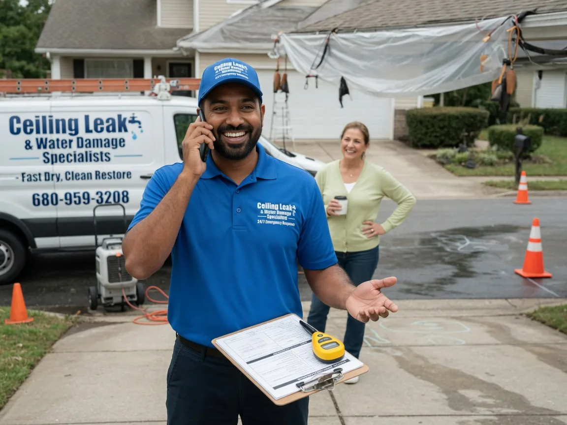 Ceiling Leak Cleanup Fostoria, OH FAQs
